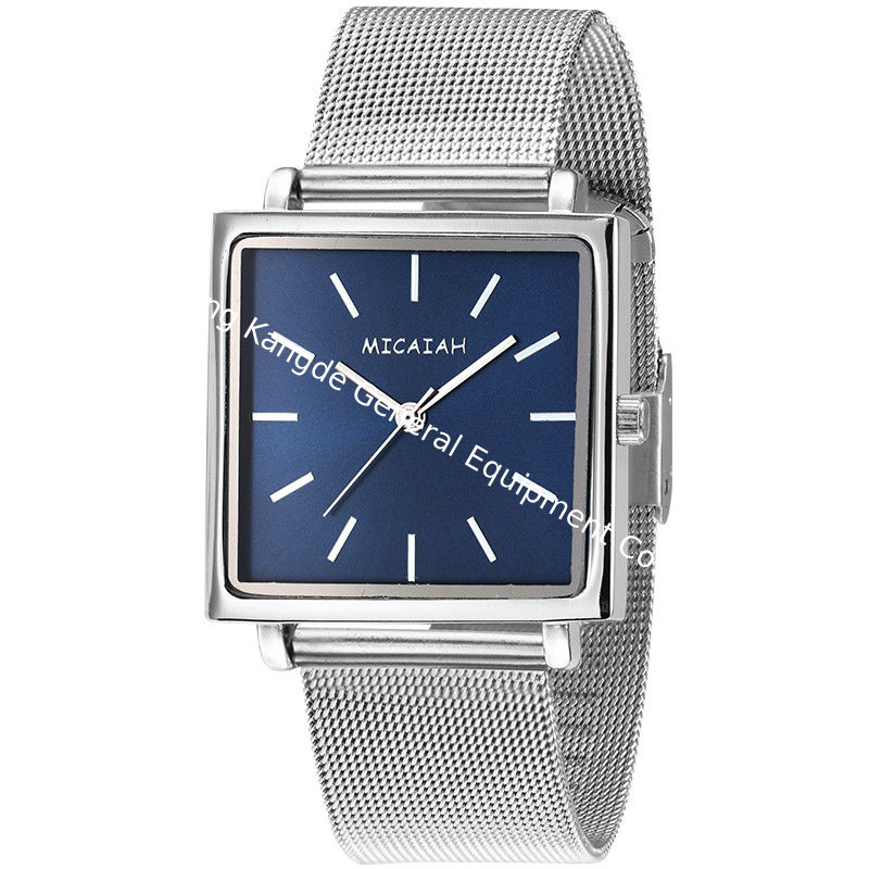 WJ-8421New Design Fashion Girls Stainless Steel Mesh Watch Strap Analog Quartz Watch