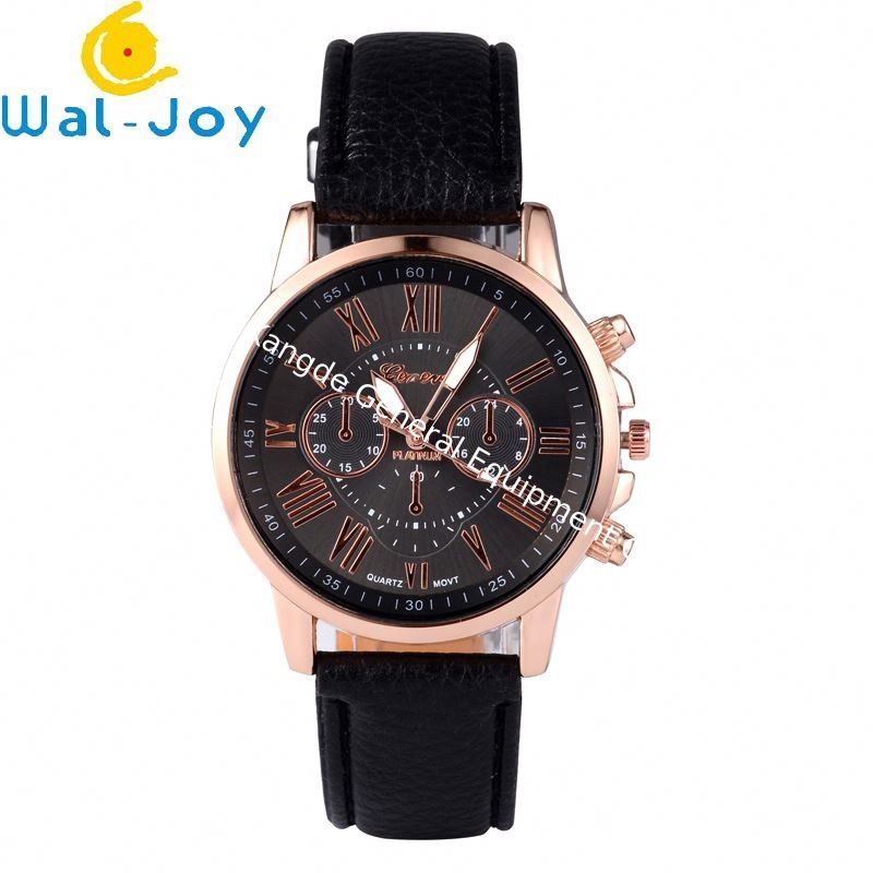 WJ-3946 Factory Direct Cheap Watch Best Selling PU Leather Promotional Woman Watches Girl HandWatch for Student